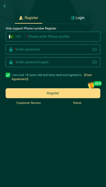 2go-game-register