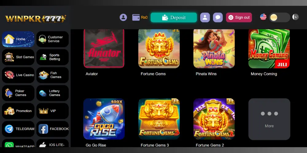 Winpkr777 game apk download