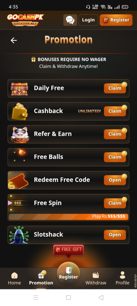 GoCashPK Game Download