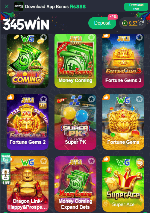 345Win Game Free Download