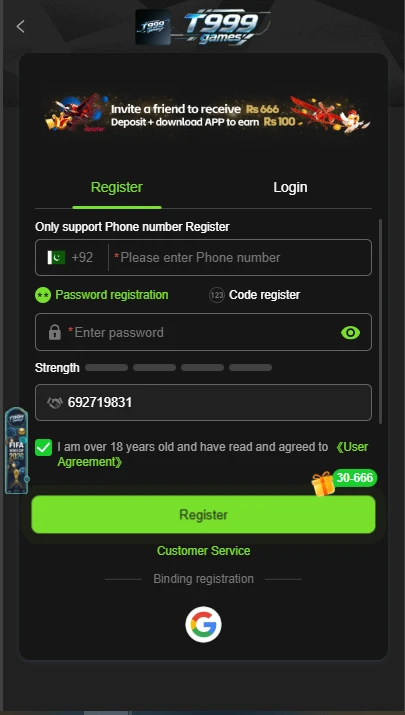 T999 Game