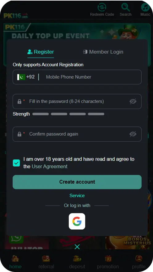 pk116 new earning app