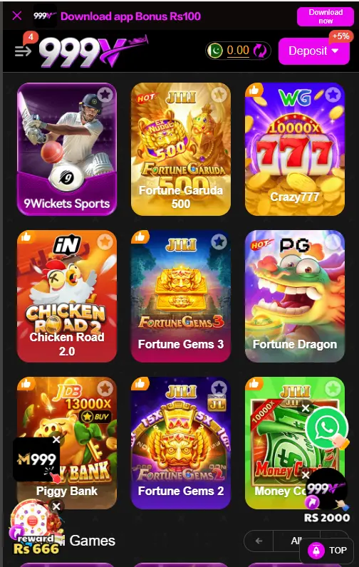 999v game app